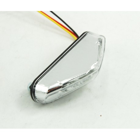 Zadní led světlo na motorku-motocykl