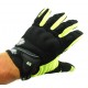 Rukavice SHOCK ST-03 na motorku Black/Green