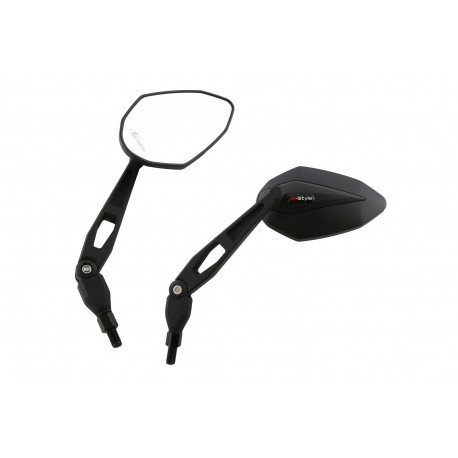 Sklopná zrcátka ACE na motorku.