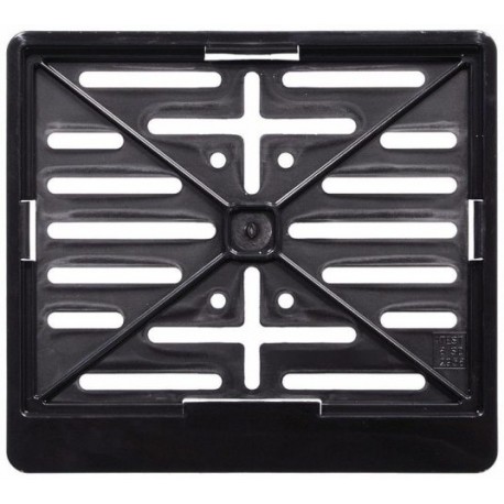 Podložka pod spz na motorku, černá.