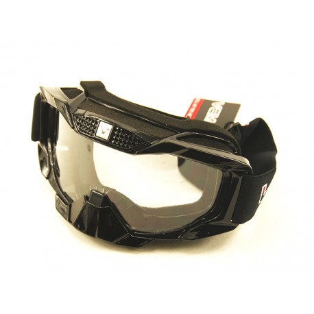 Motokrosové brýle na motorku, černé MX2
