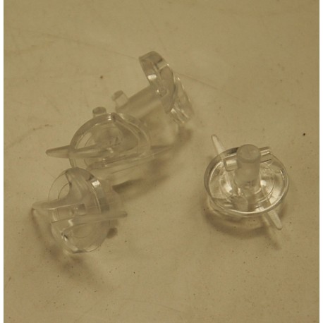 Plastové matice pro přilby Airoh 4 ks.