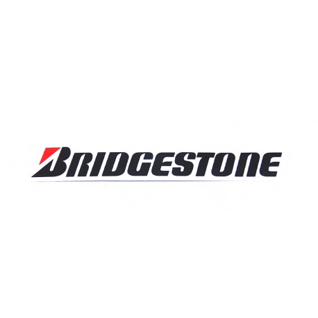 Samolepka Bridgestone červená.