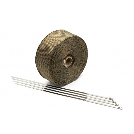 Žáruvzdorná omotávka výfukových svodů  pro motocykly 10 m.