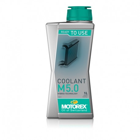 Motorex Coolant M 5.0 1l, chladící kapalina.