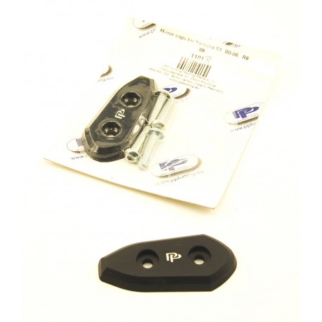 Záslepky na zrcátka motocyklů Yamaha YZF R1 00-06, R6 05