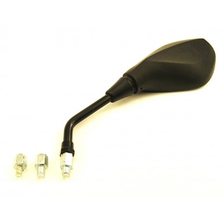 Redukce zrcátek pro motocykly.