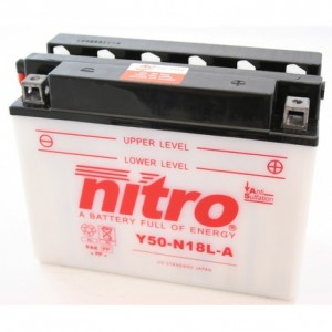 Baterie NITRO Y50-N18L-A na motoku