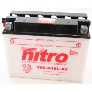 Baterie NITRO Y50-N18L-A3 na motorku