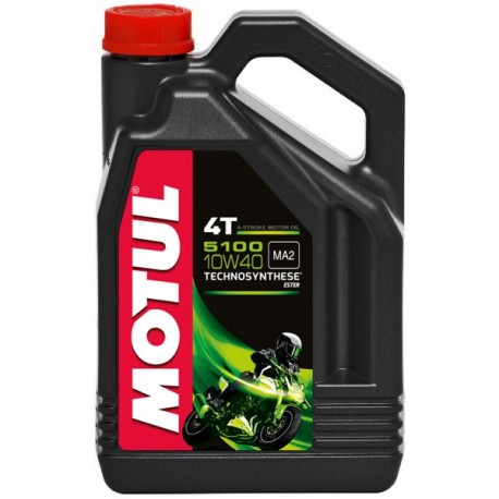 Motul 10W40 5100 4L, ESTER.  motorový olej pro motocykly.
