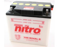 Baterie NITRO Y60-N24AL-B na motorku