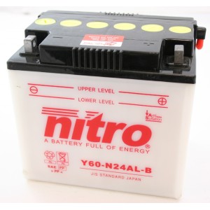 Baterie NITRO Y60-N24AL-B na motorku