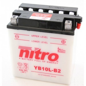 Baterie NITRO YB10L-B2 na motorku