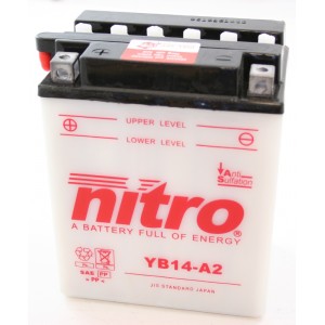 Baterie NITRO YB14-A2 na motorku