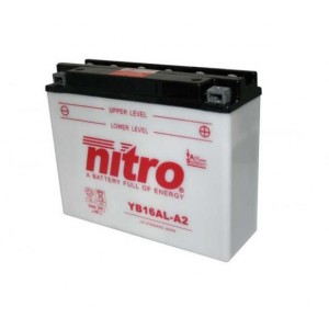 Baterie NITRO YB16AL-A2 na motorku
