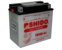 Baterie SHIDO YB16B-A1/S na motorku