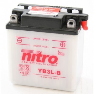 Baterie NITRO YB3L-B na motorku