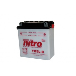 Baterie NITRO YB5L-B na motorku