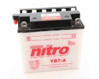 Baterie NITRO YB7-A na motorku