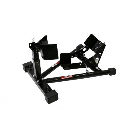 Stojan přední na přepravu motorek nebo stání. 