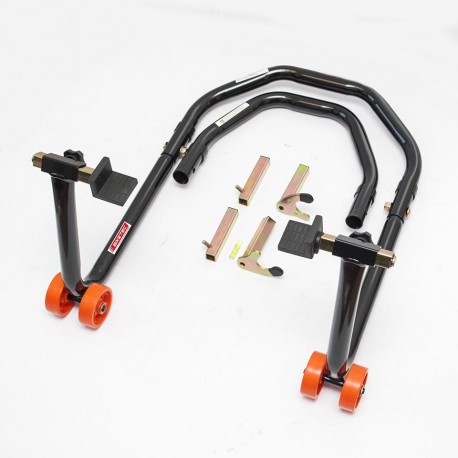 Stojan pro motocykly BT09 rolny, placky a čepy. 3V1