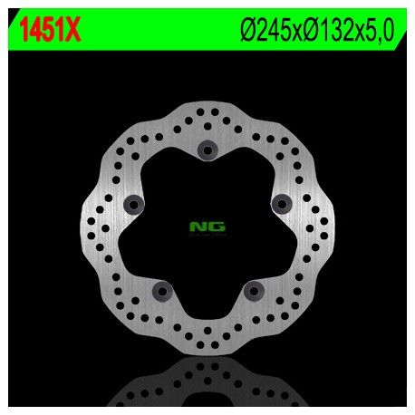 Zadní brzdový kotouč NG1451X pro Yamaha Tenere 700 a jiné
