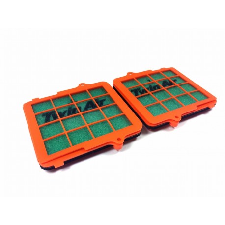 DVOJITÝ VZDUCHOVÝ FILTR HONDA CRF 1000 '16-'19' (SADA OBSAHUJE DVA VZDUCHOVÉ FILTRY A DVOU POUZDRO)