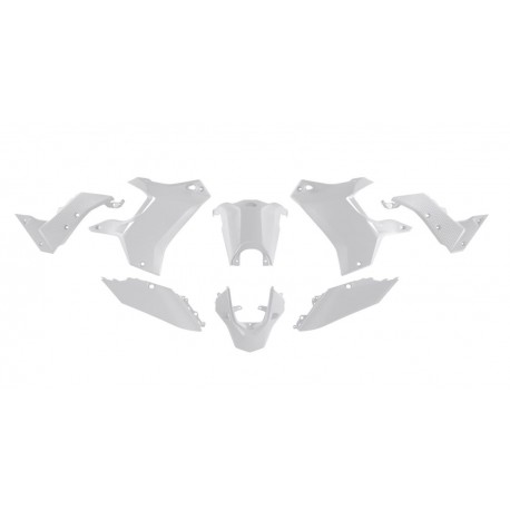 Plasty na Yamaha Tenere 700 19-24 Racetech, Bílé.