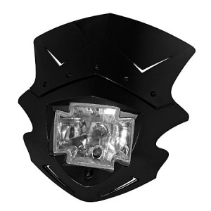 Street maska GOTHIC na motorku.