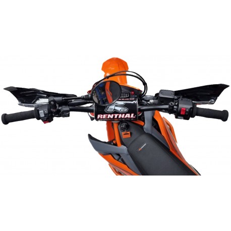 Renthal Fatbar 826-01, černé řídítka pro motocykly., průměr řídítek 28,6 mm