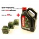 Motul 10W40 5100 4L, ESTER.  motorový olej pro motocykly.