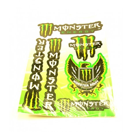 Samolepky Monster 250x200 mm.