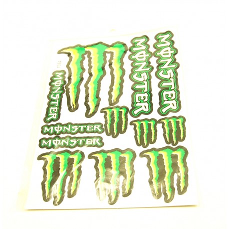 Samolepky Monster 1,  arch 250x200 mm.