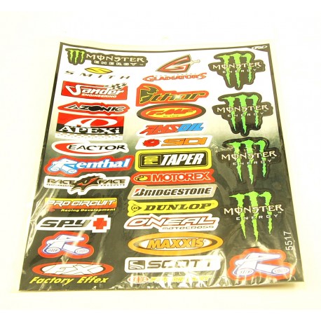 Nálepky Mix Logo. Arch 250x200 mm.