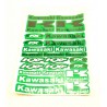 Samolepky Kawasaki logo, Arch 230x200 mm