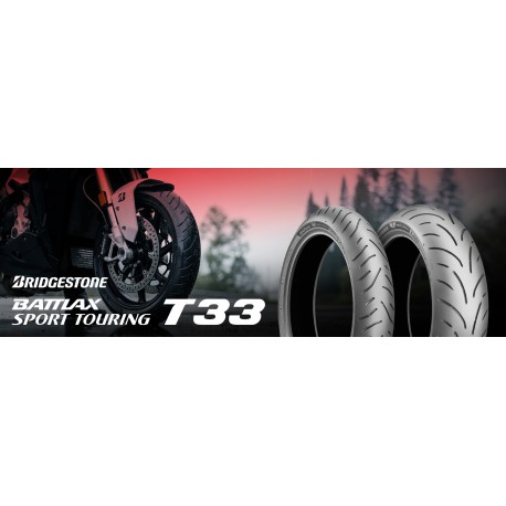 Sada Bridgestone T33 120 70 17 + 180 55 17 dot 2024