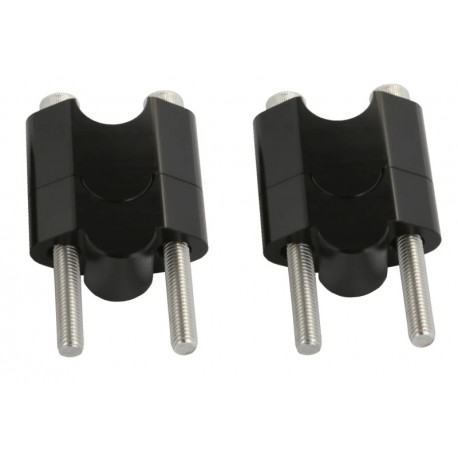 Navýšení řídítek 28,6 mm o 50 mm, černé.