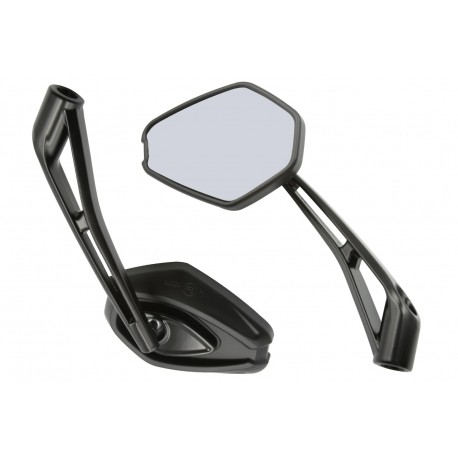 Zrcátka na motorku -  INFINITY BLACK