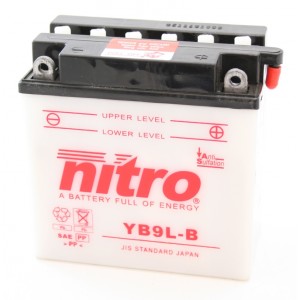 Baterie NITRO YB9L-B na motorku
