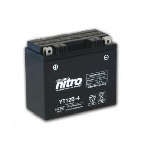 Baterie NITRO YT12B-4 na motorku