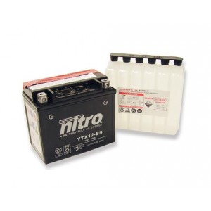 Baterie NITRO YTX12-BS na motorku