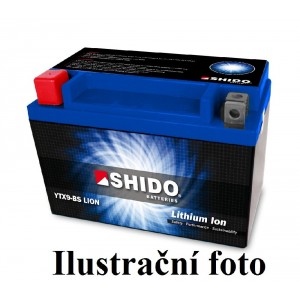 Baterie SHIDO LITHIUM  YTX5LBS-L na motorku