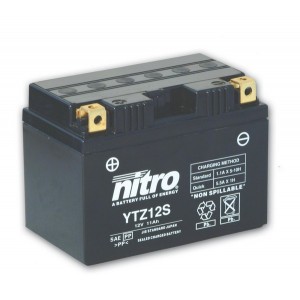 Baterie NITRO YTZ12S na motorku