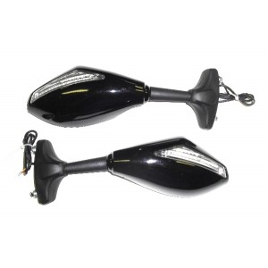 Zrcátka s led blinkrem na motorku na kapoty