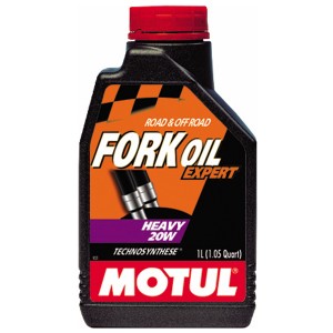 Fork Oil Expert Heavy 20W 1l, tlumičový olej pro motocykly.