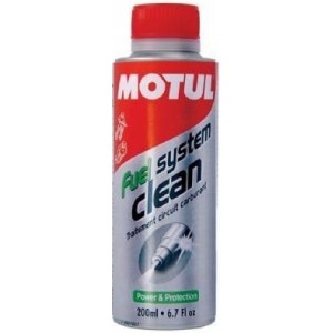 Motul Fuel system clean 200 ml, přípravek na čištění palivového systému.