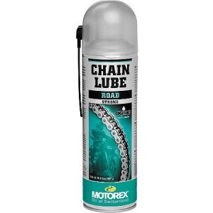 Sprej na řetěz na motorku Motorex Chain Road Strong, 500 ml.