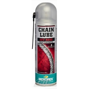 Sprej na řetěz na motorku Motorex Chain Off Road, 500 ml.