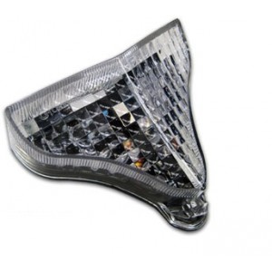 YAMAHA R1 2010- 2012 ZADNÍ SVĚTLO LED - čiré 