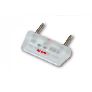 Osvětlení SPZ na motorku KOSO white